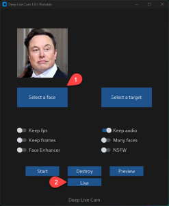 Ai工具丨Ai实时换脸工具,开源软件,不喜欢露脸直播的有福了-设计师网